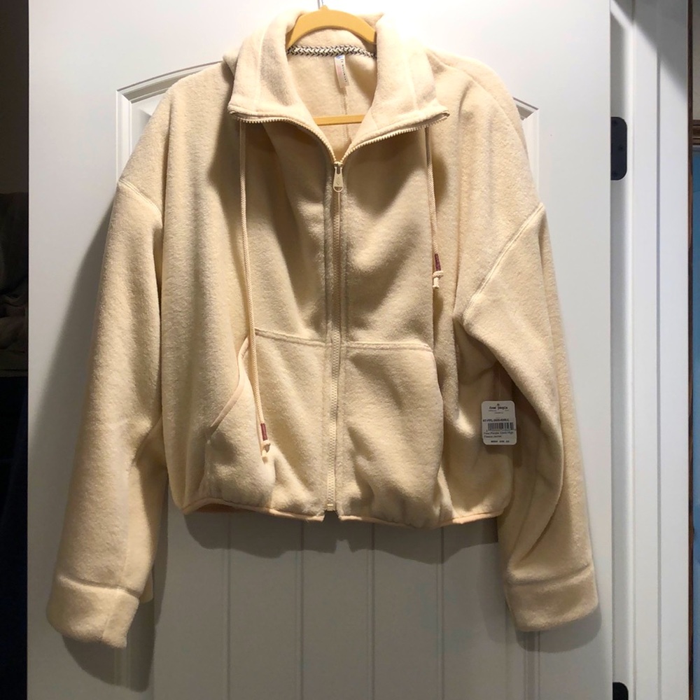 Free People Climb High Fleece Jacket size large